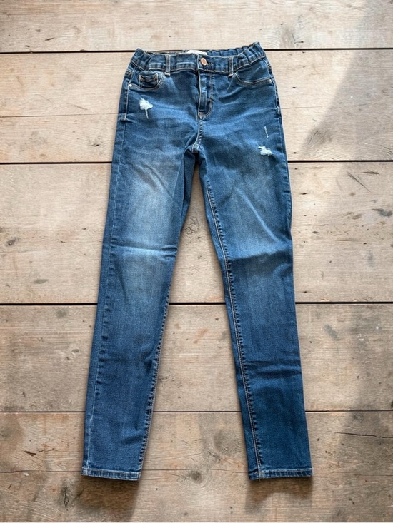 Jordache Other - NWOT Jordache Girls Super Skinny Jeans Size 18 Slim Adjustable Waist Blue Denim